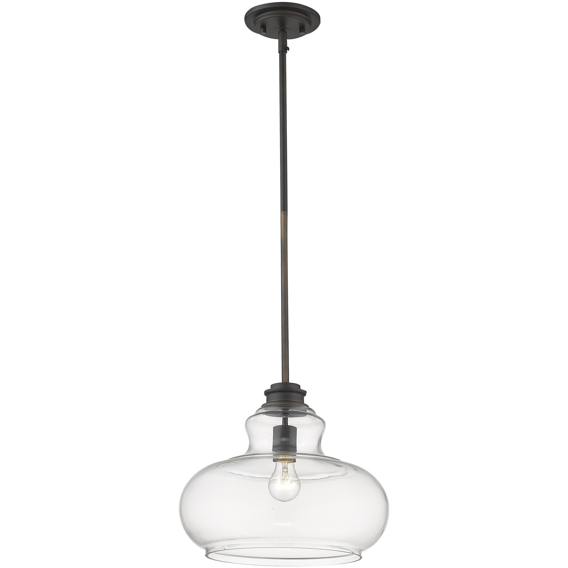 Torrel 1-Light Oil-Rubbed Bronze Pendant