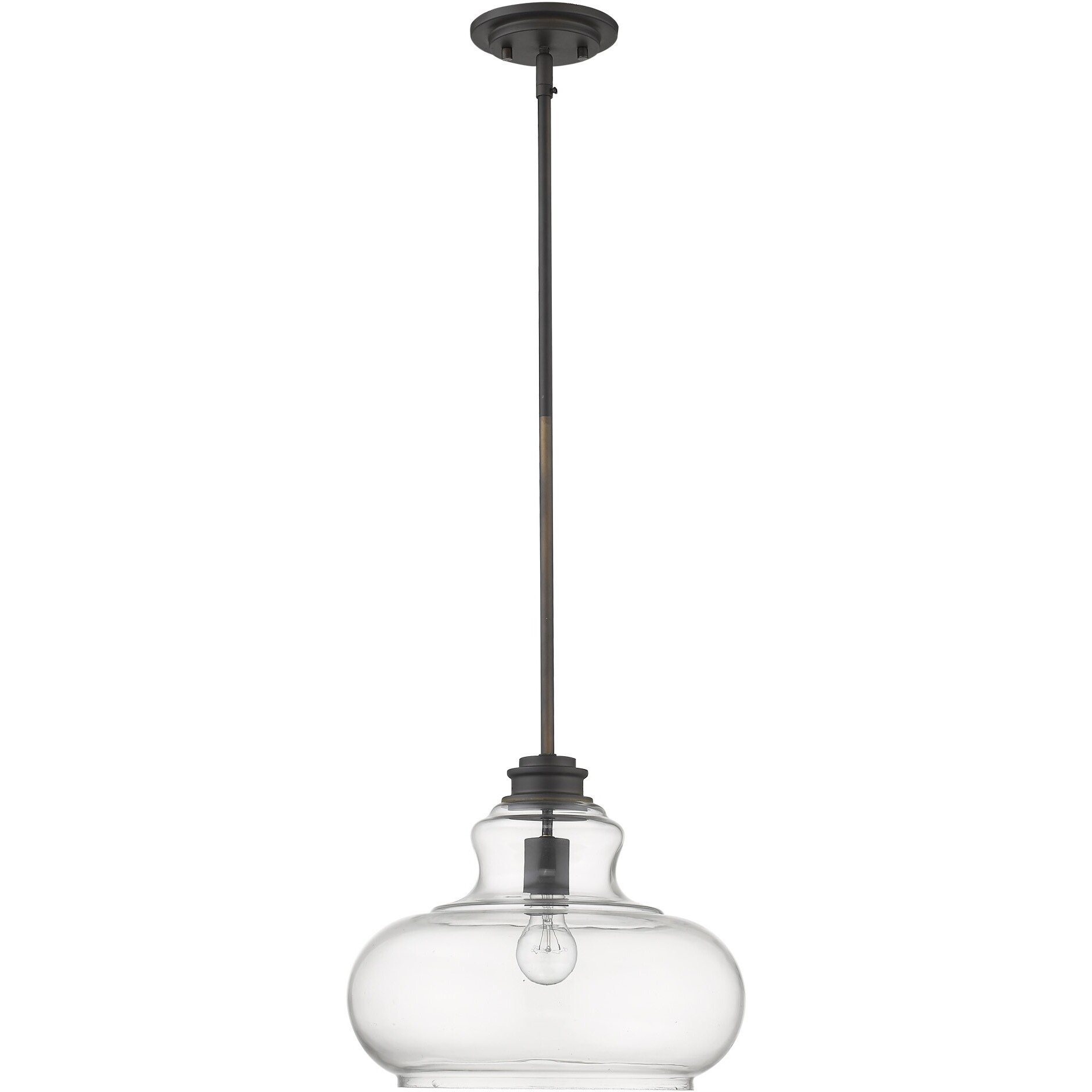 Torrel 1-Light Oil-Rubbed Bronze Pendant