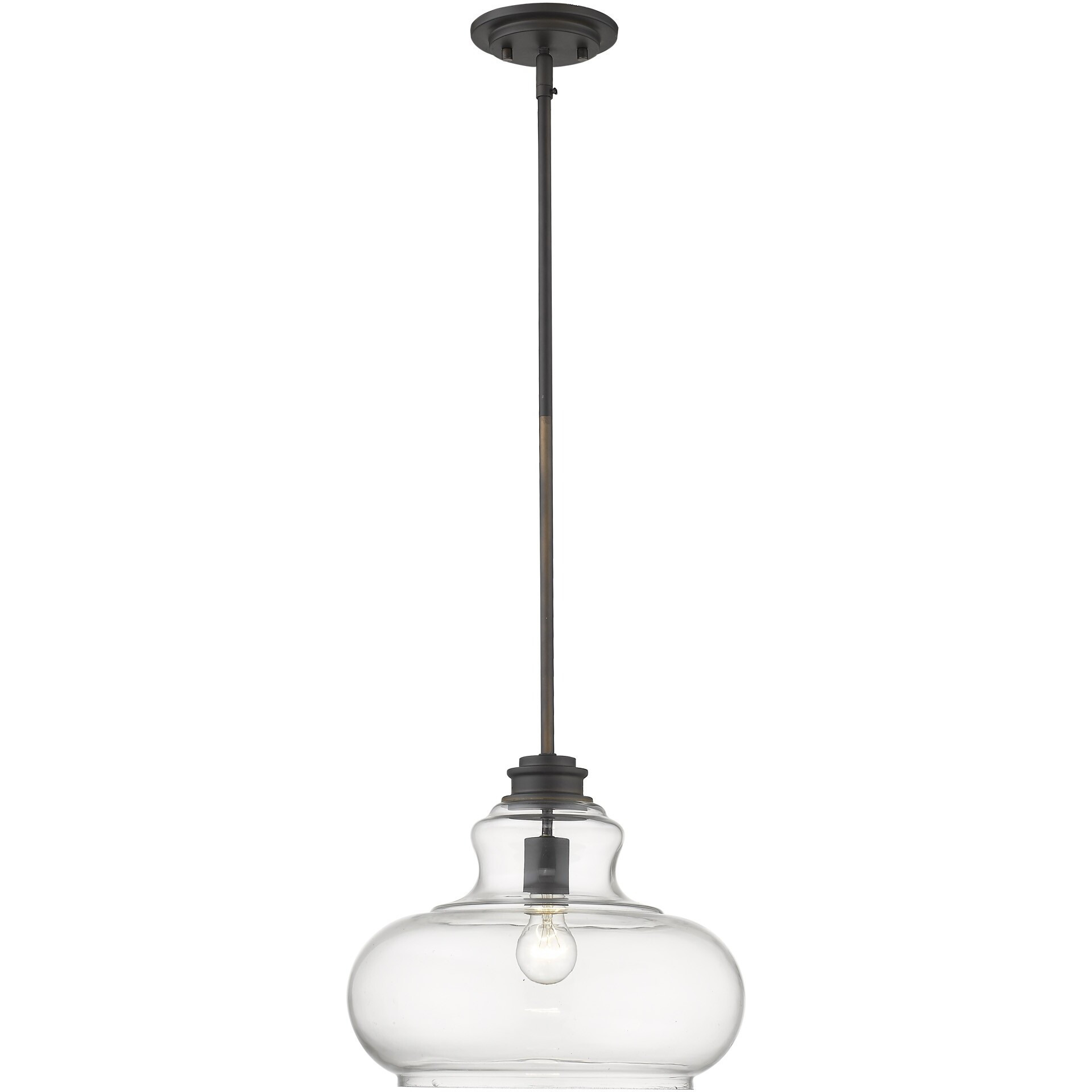 Torrel 1-Light Oil-Rubbed Bronze Pendant