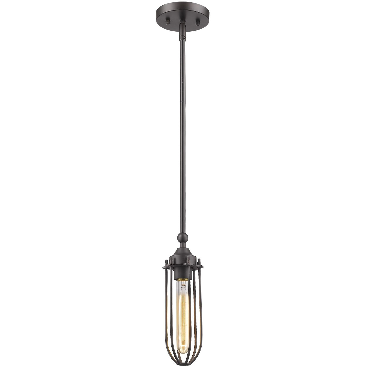 Modern Bronze Mini Pendant Hanging Light