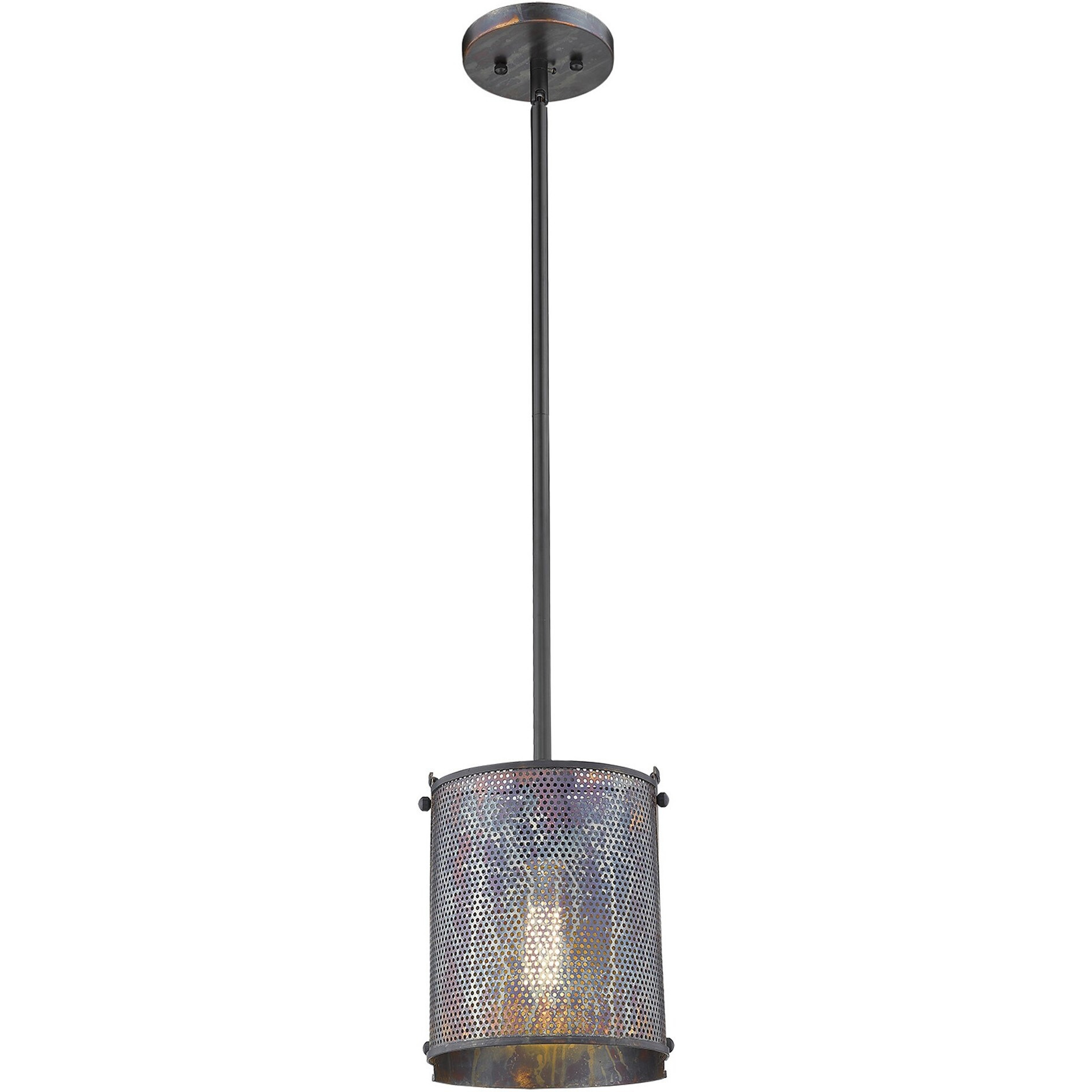 Ryker 1-Light Bronze Patina Pendant