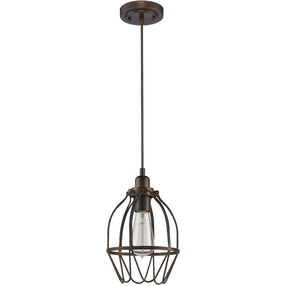 Antique Bronze Wire Pendant Hanging Light