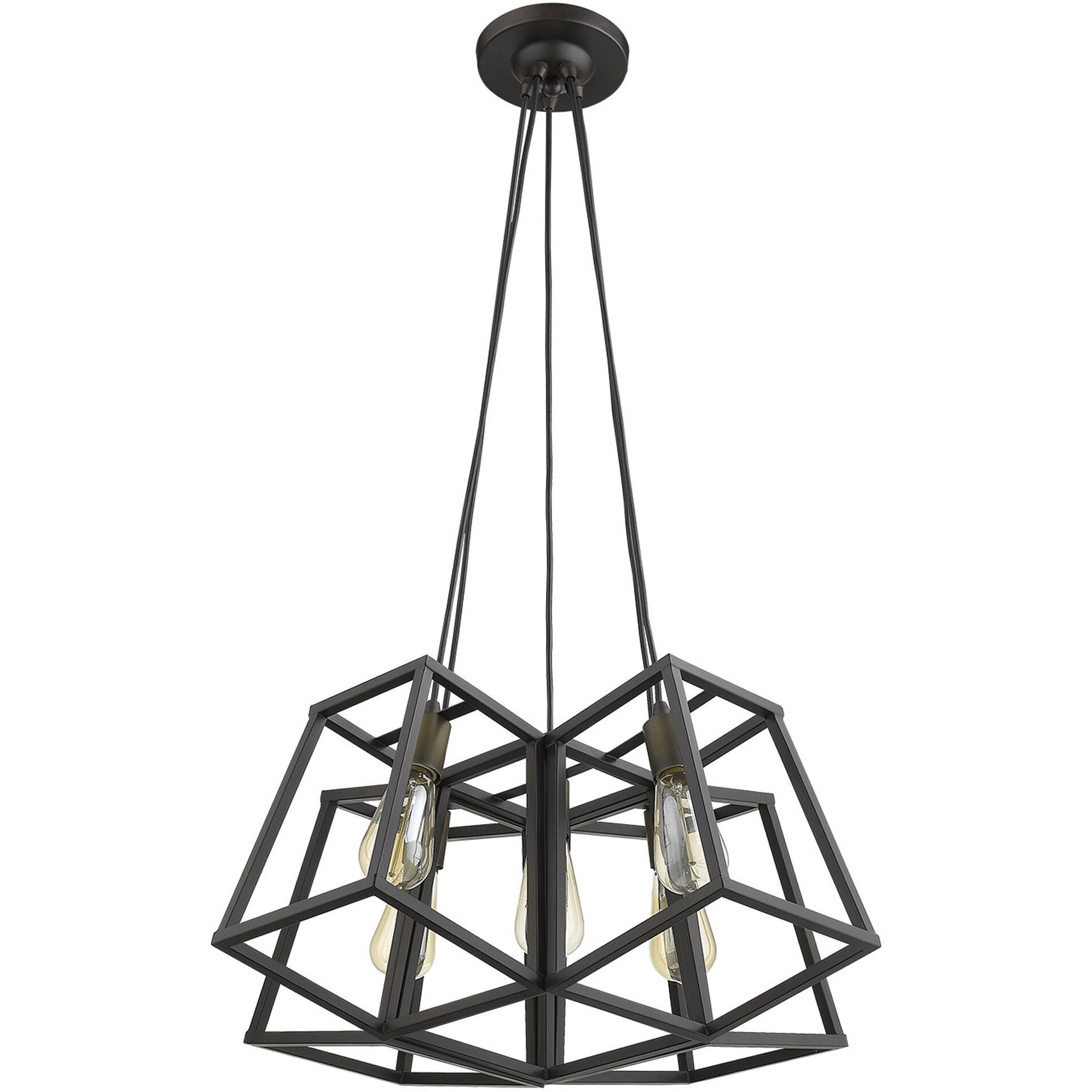 Tiberton 5-Light Oil-Rubbed Bronze Chandelier