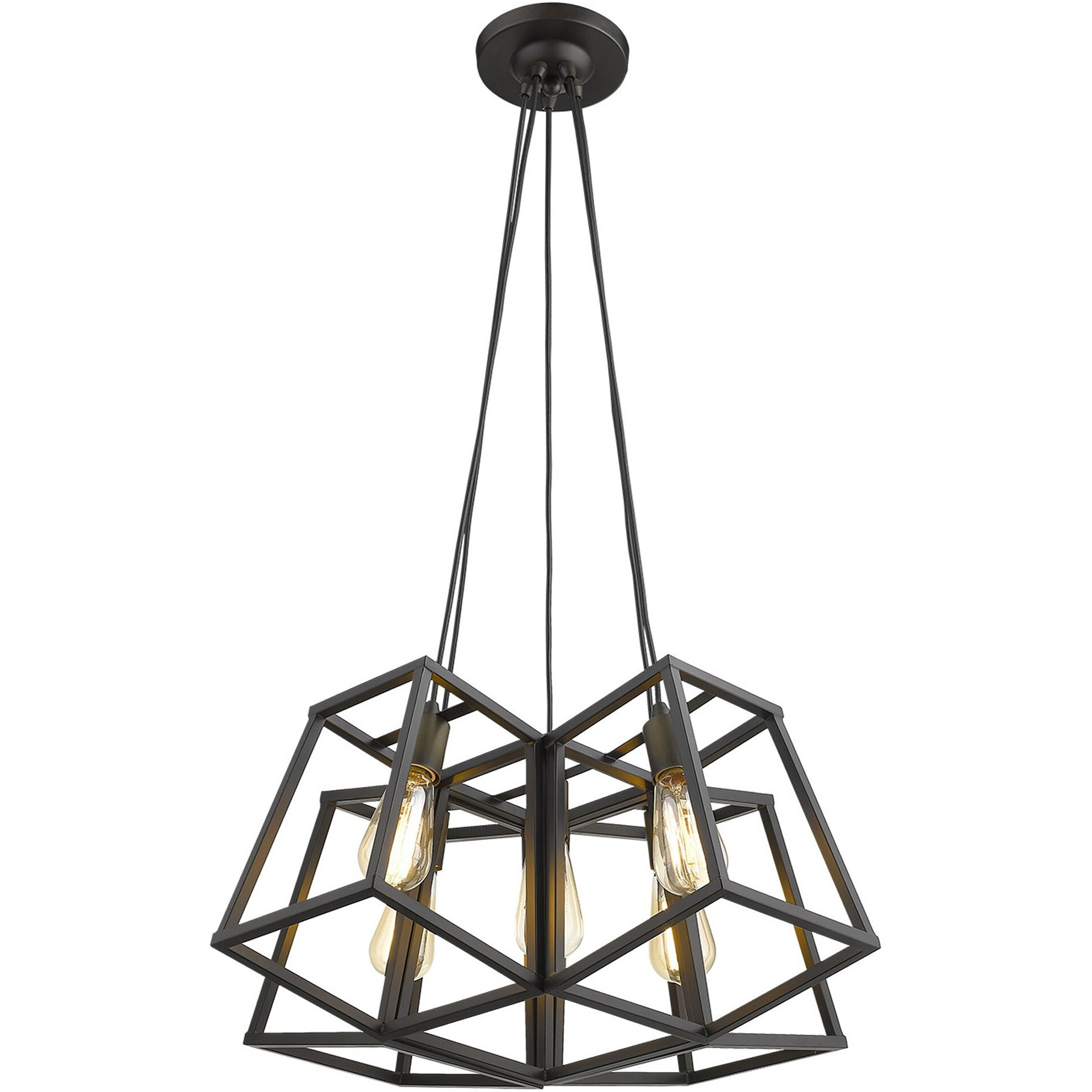 Tiberton 5-Light Oil-Rubbed Bronze Chandelier