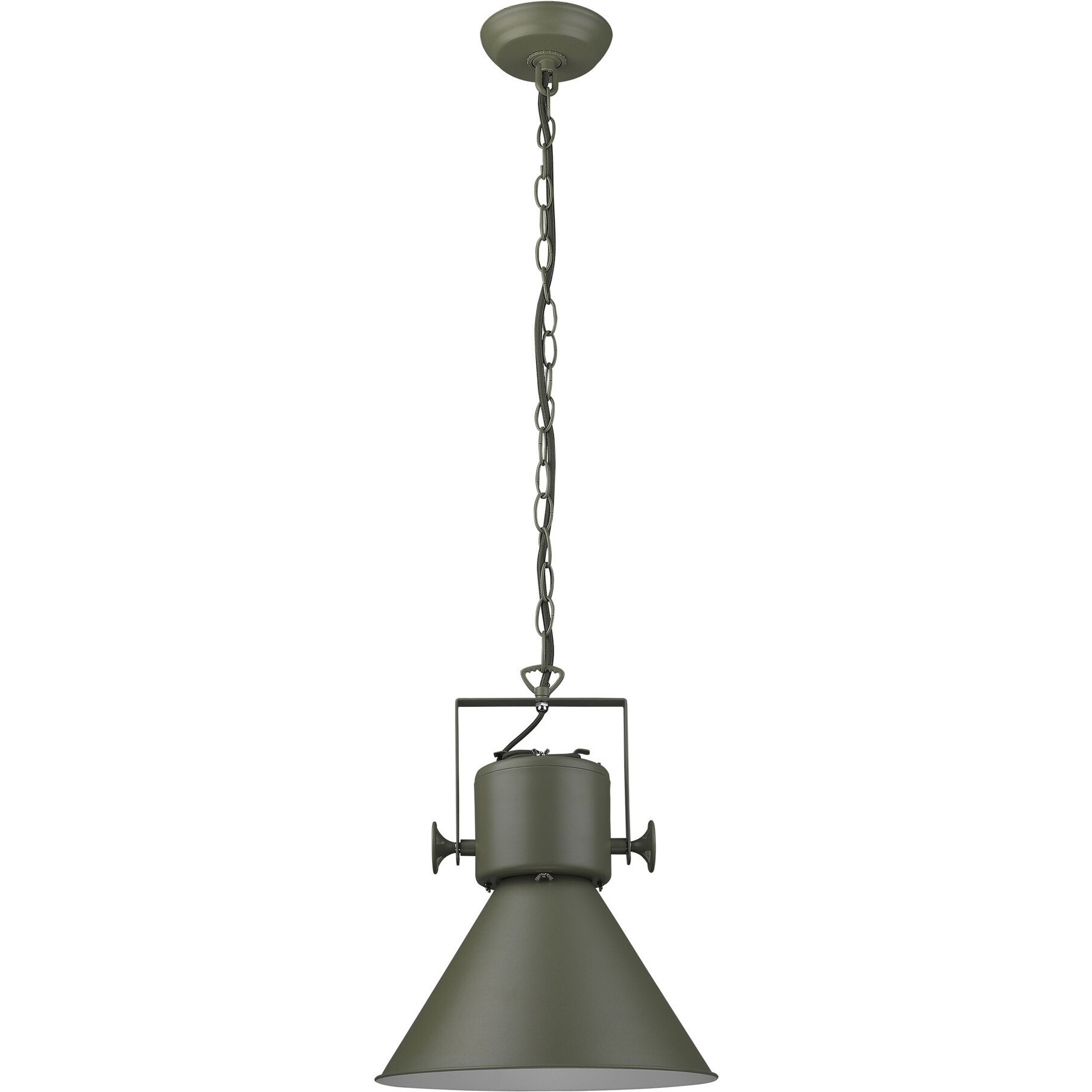 Crew 1-Light Green Pendant