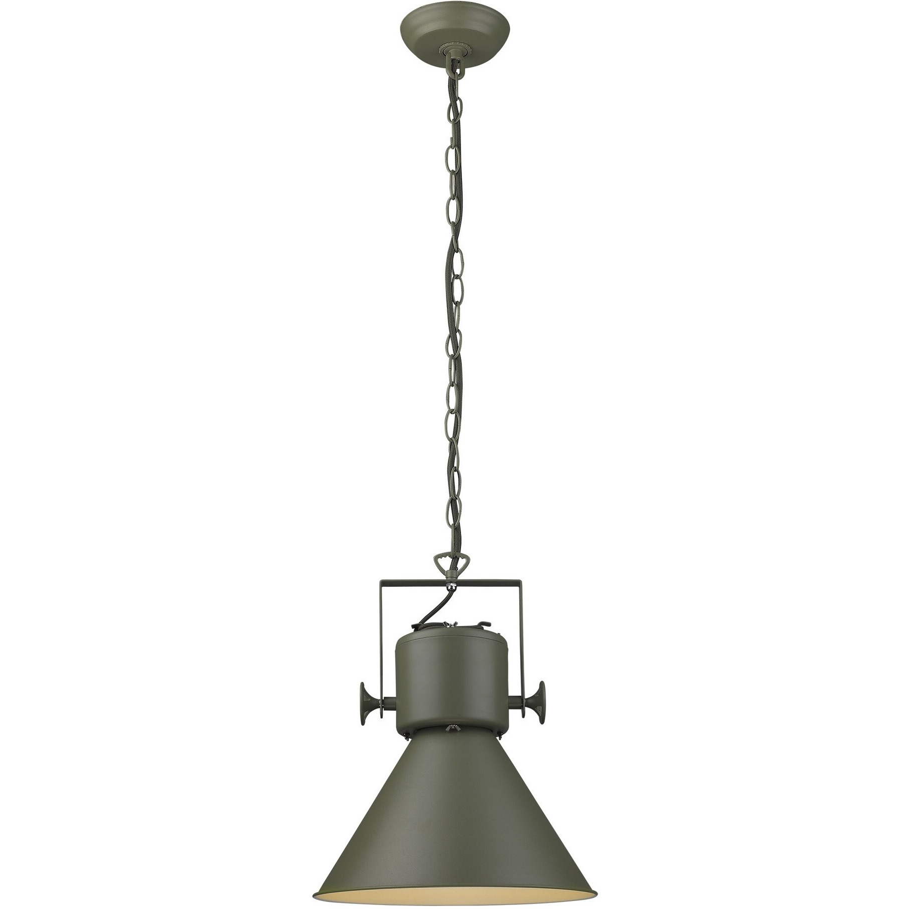 Crew 1-Light Green Pendant