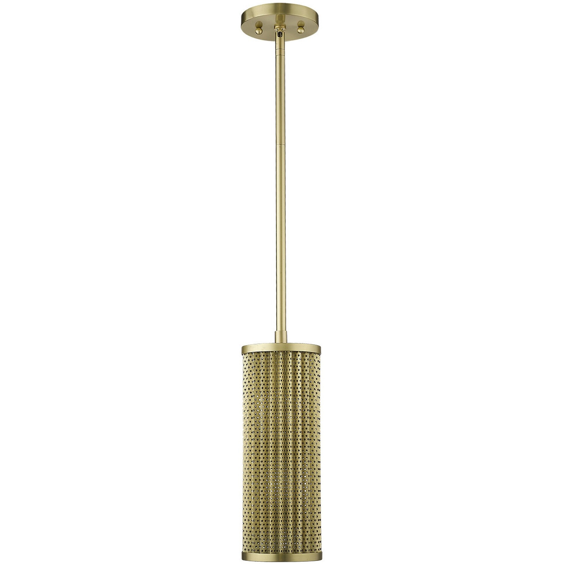 Basetti 1-Light Gold Pendant
