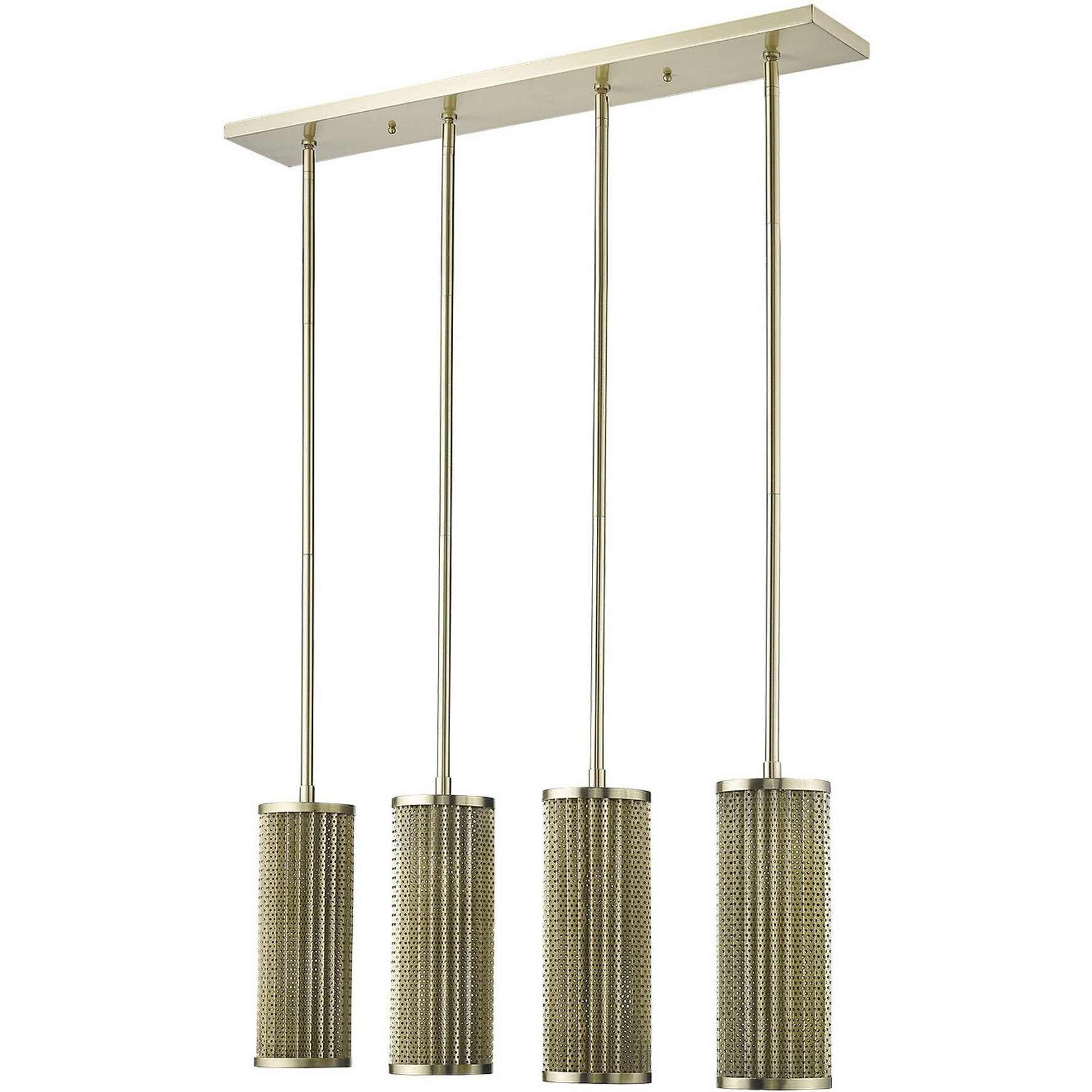 Basetti 4-Light Gold Pendant