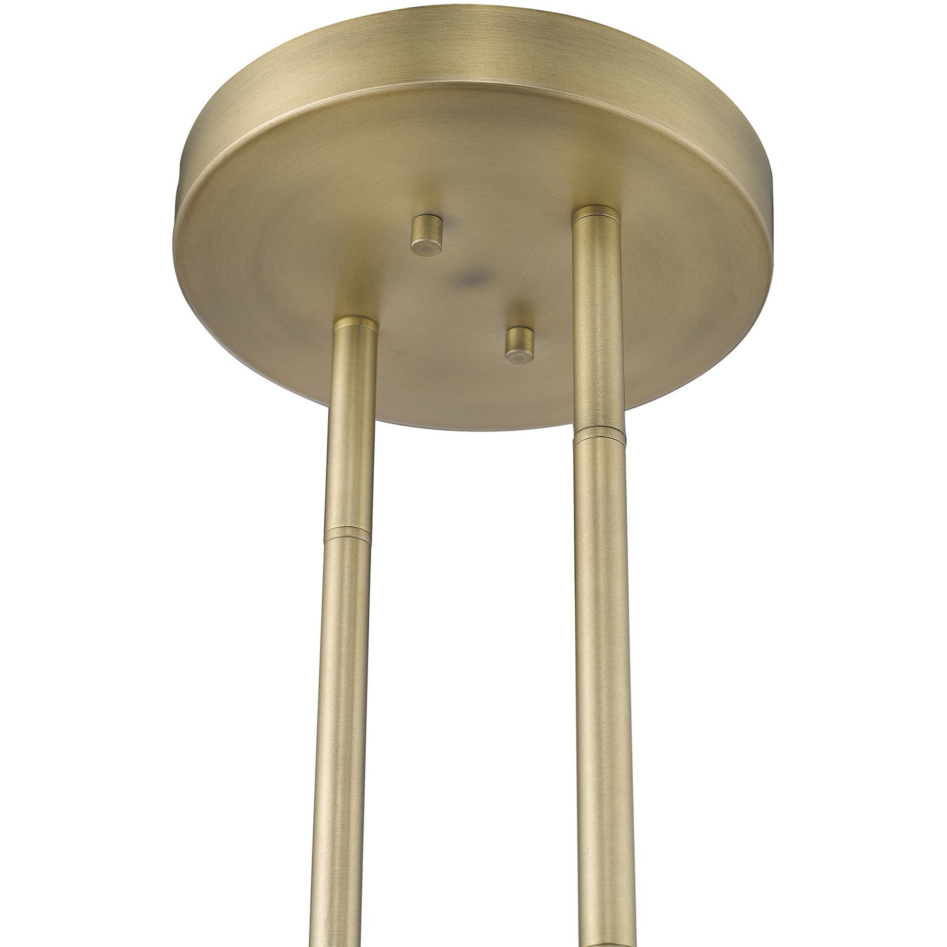 Perret 2-Light Aged Brass Pendant