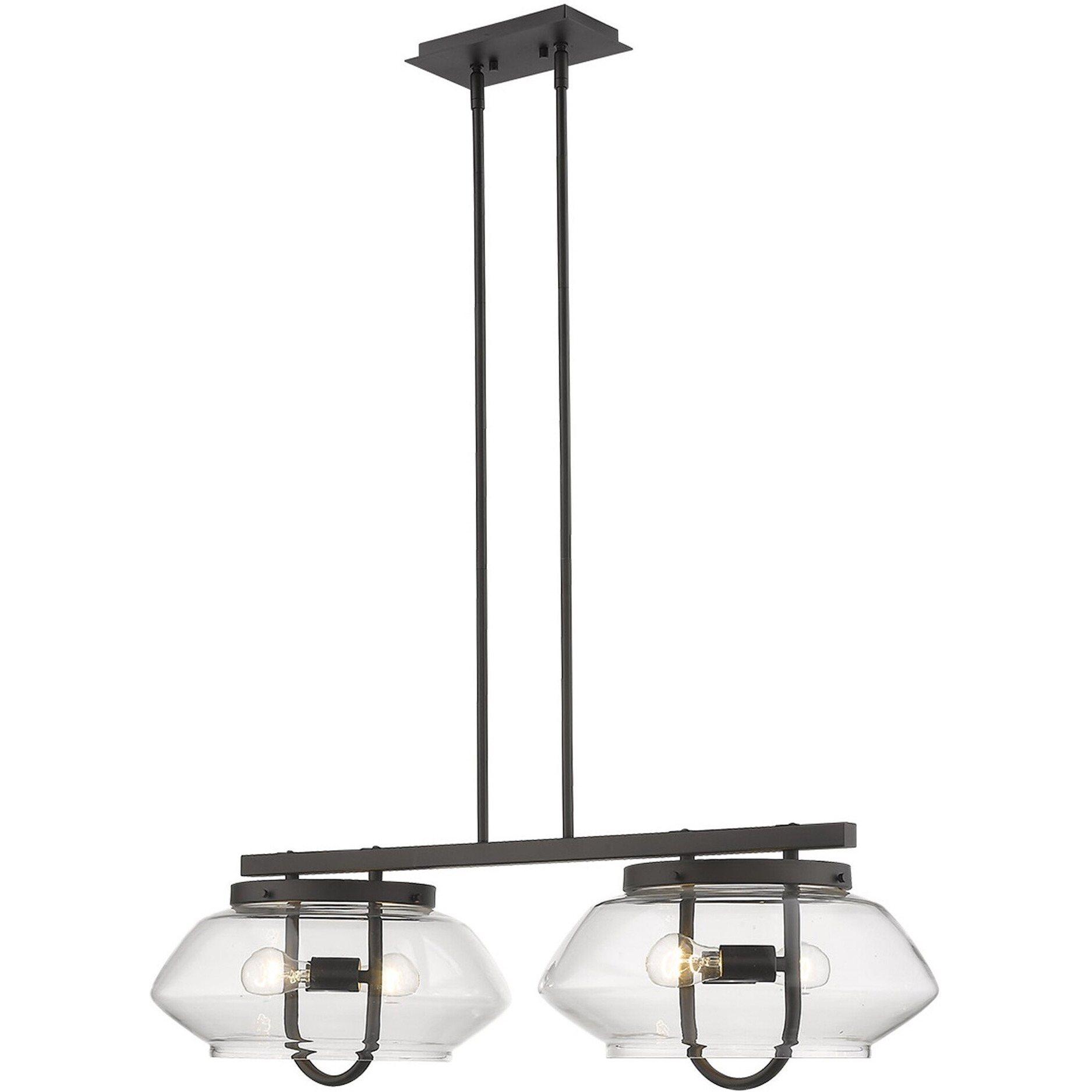 Garner 4-Light Oil-Rubbed Bronze Island Pendant