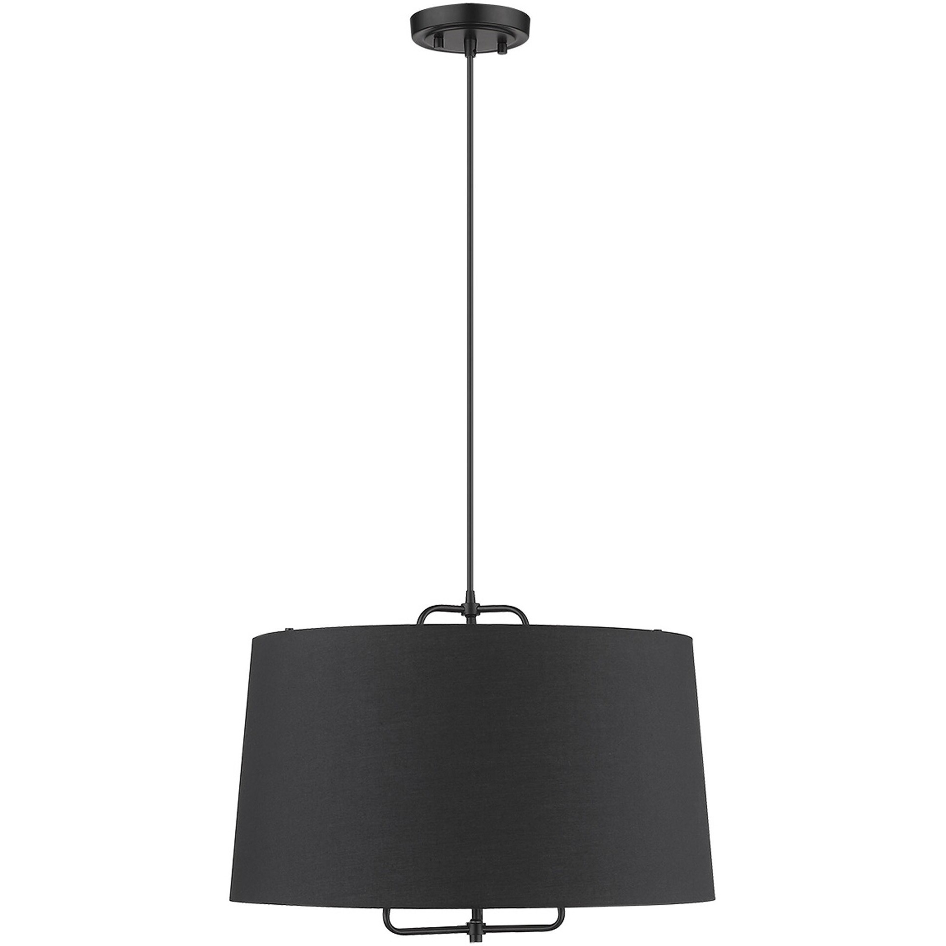 Lamia 3-Light Matte Black Mini Pendant