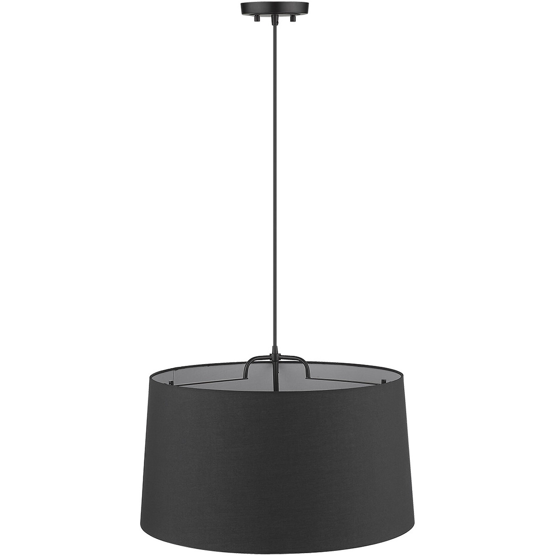 Lamia 3-Light Matte Black Mini Pendant