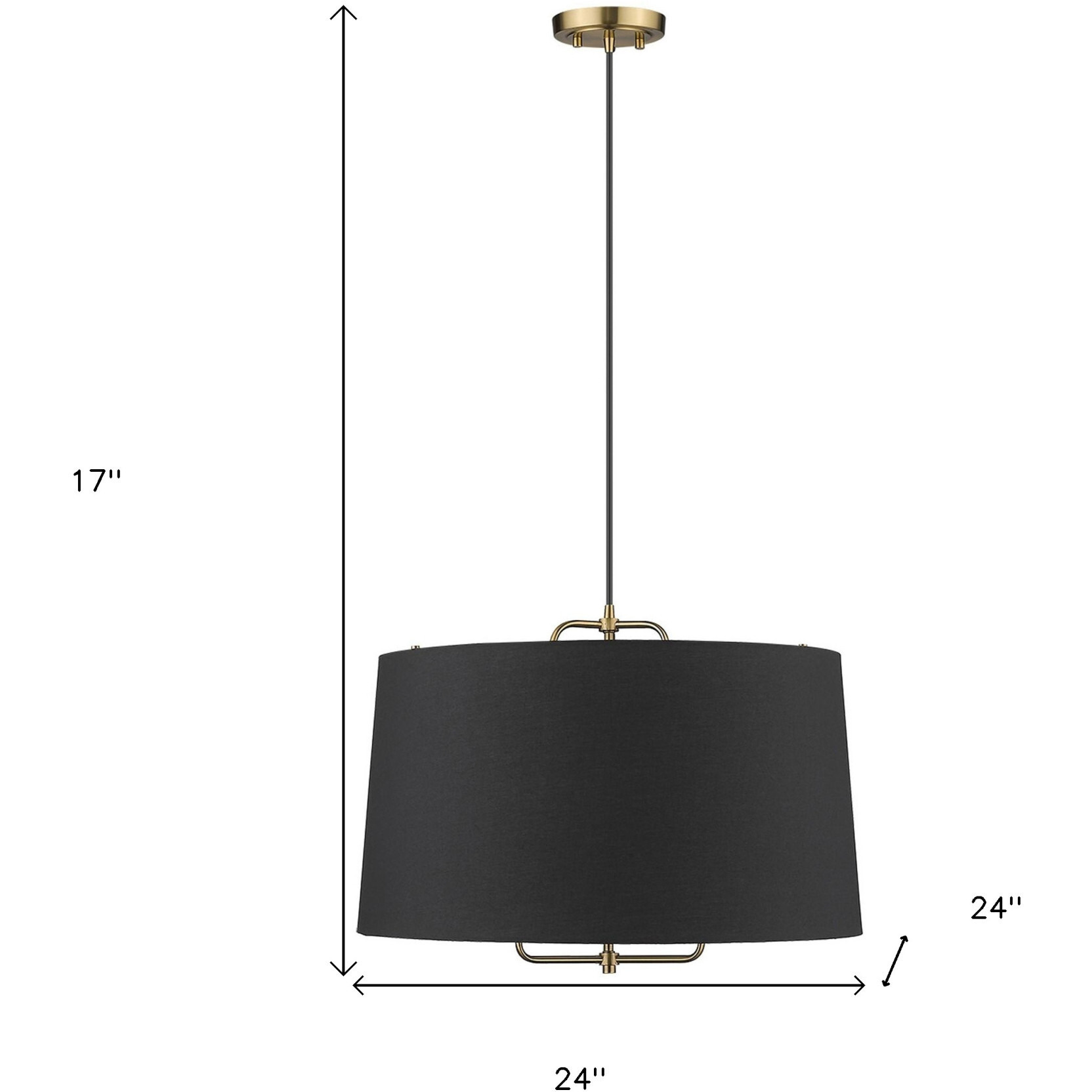 Lamia 3-Light Gold Mini Pendant