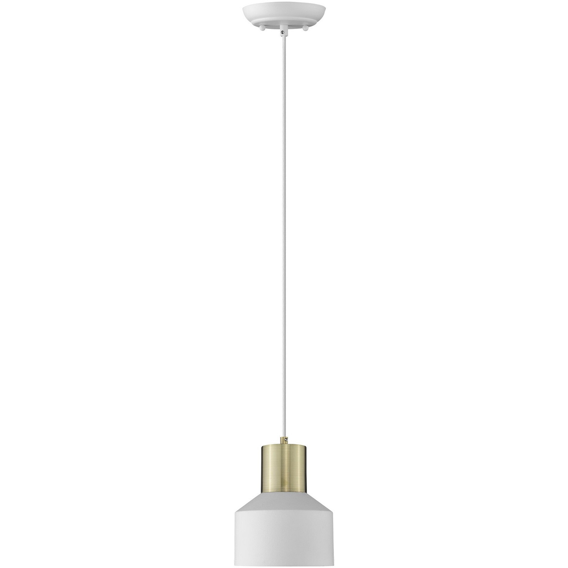 White And Gold Pendant Hanging Light