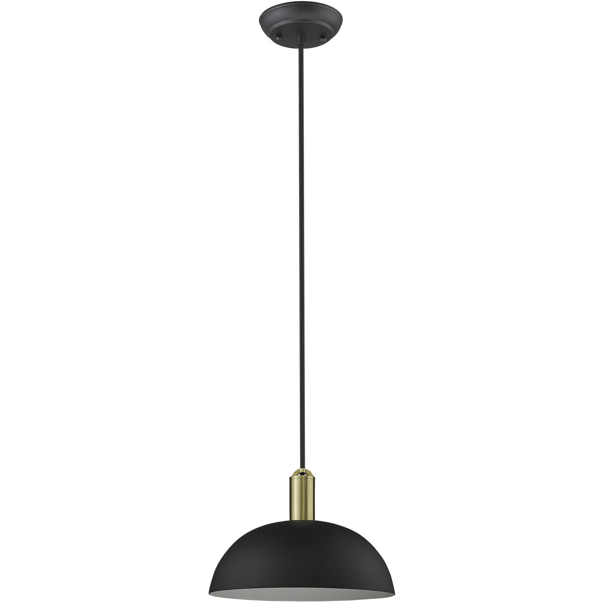 Ingo 1-Light Matte Black Pendant