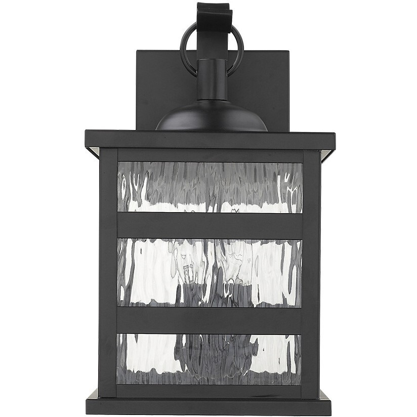 Morris 3-Light Matte Black Wall Light