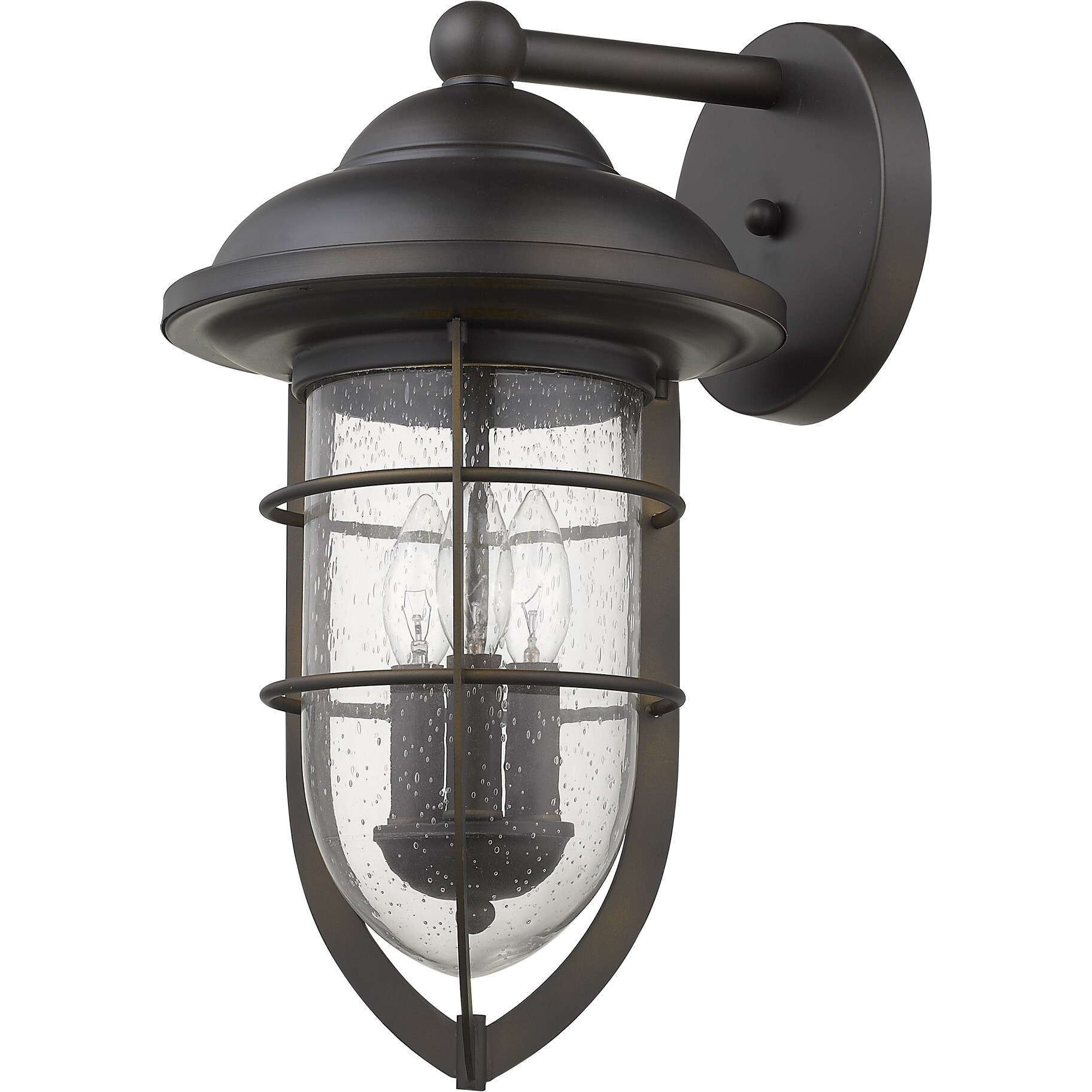 Dylan 3-Light Oil-Rubbed Bronze Wall Light