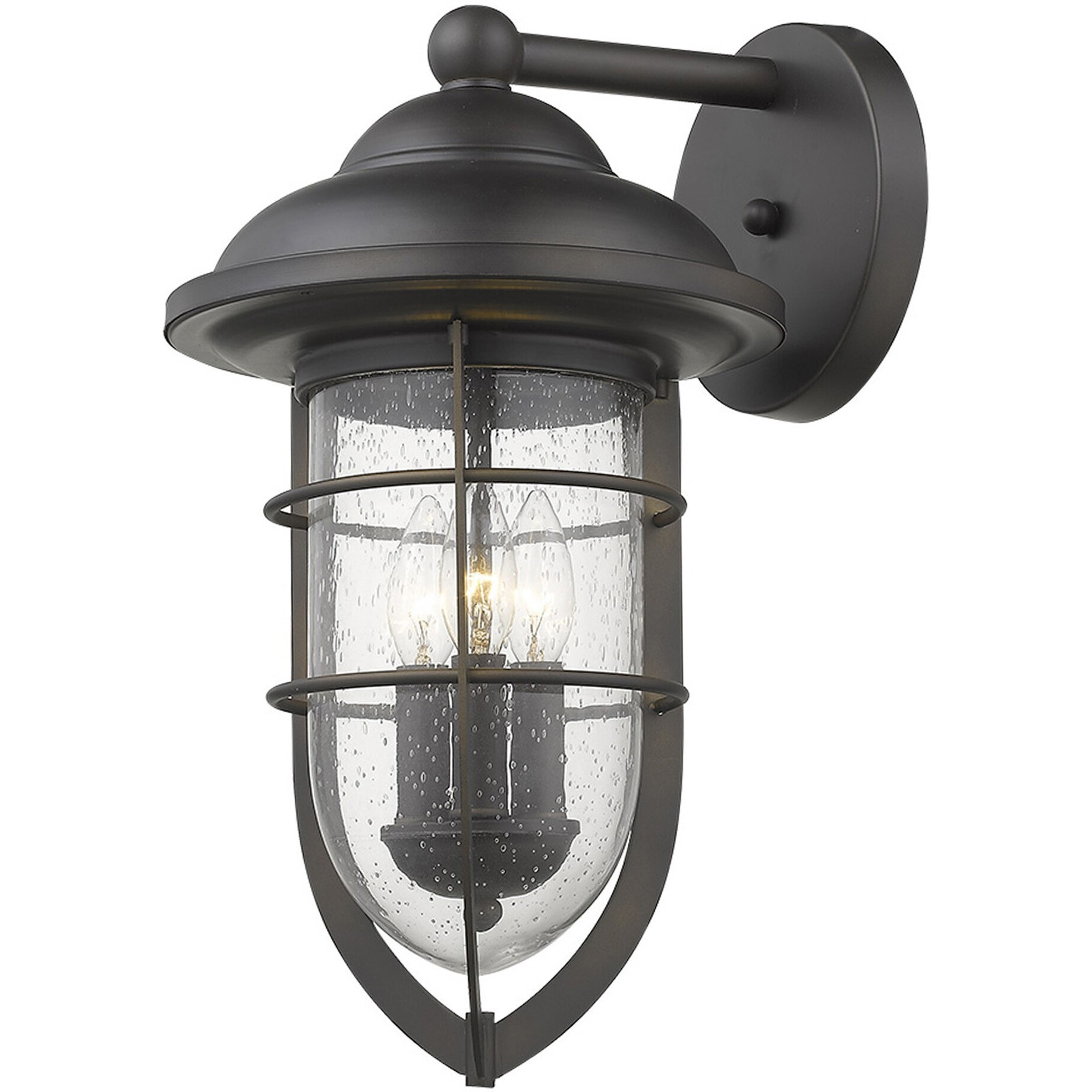 Dylan 3-Light Oil-Rubbed Bronze Wall Light