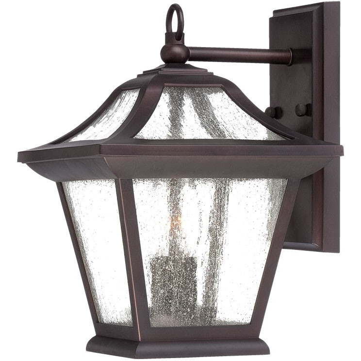 Xl Antique Bronze Birdhouse Shape Outdoor Wall Light