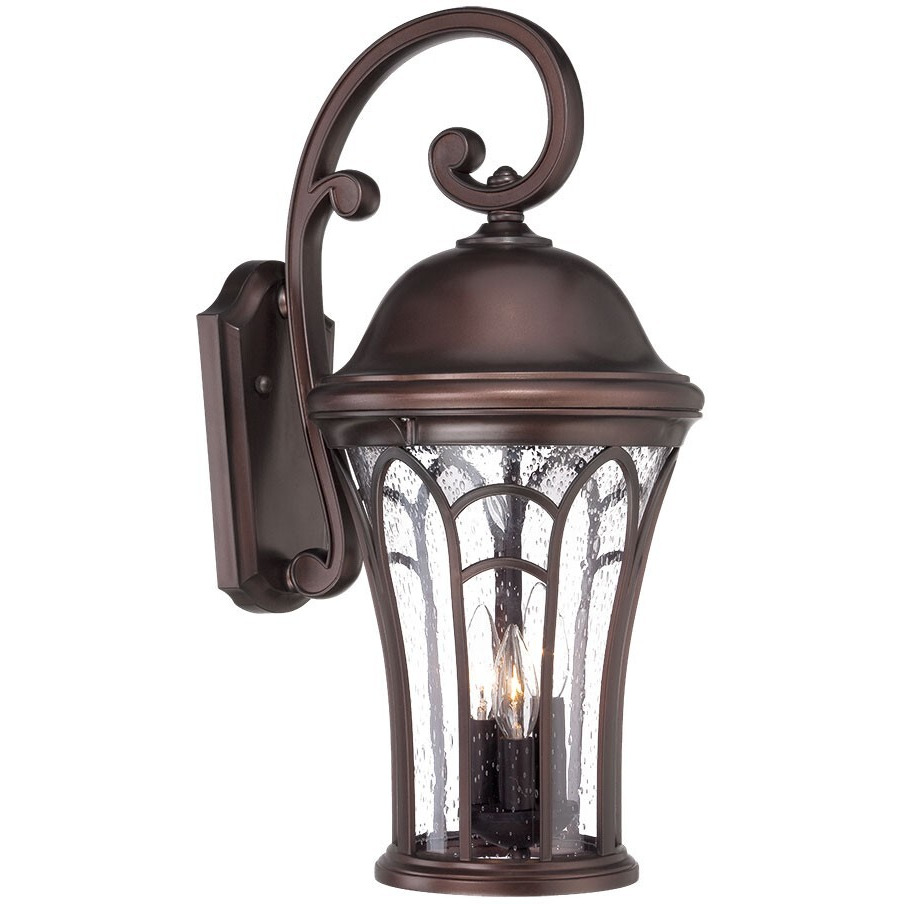 Xl Bronze Tapered Goblet Wall Light