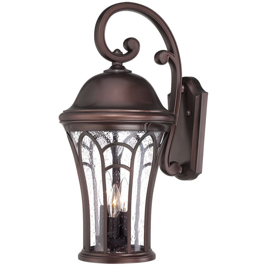 Xl Bronze Tapered Goblet Wall Light