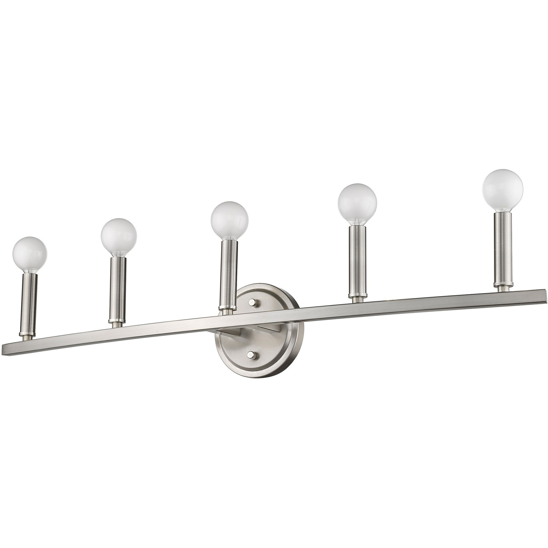 Sawyer 5-Light Satin Nickel Vanity