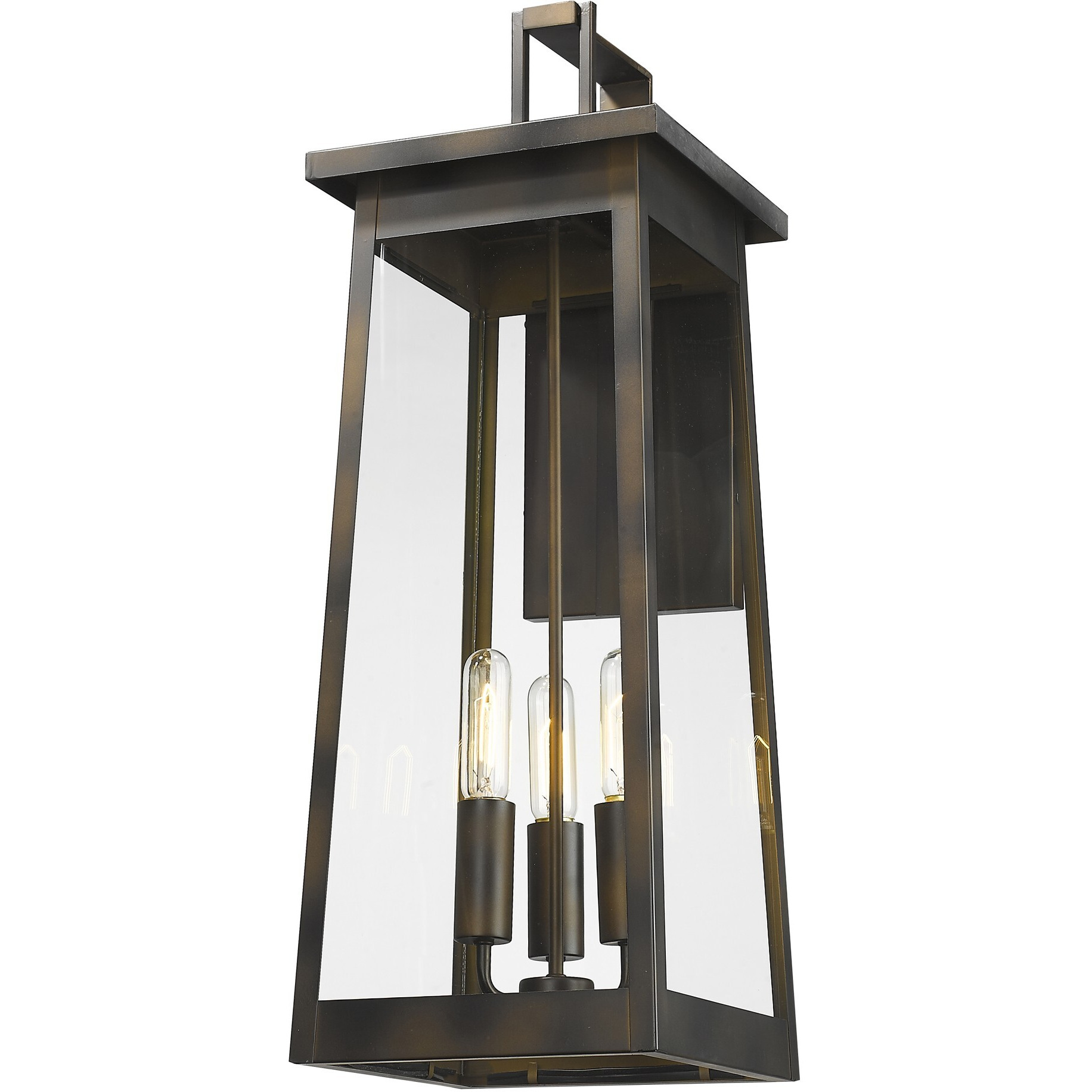 Alden 3-Light Oil-Rubbed Bronze Wall Light
