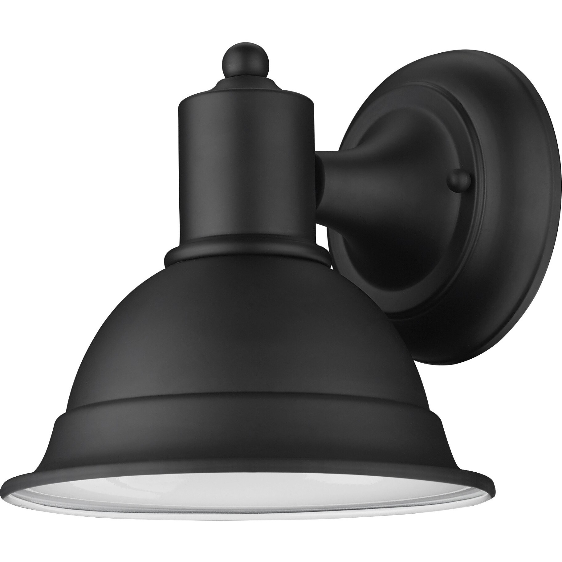 Matte Black Aluminum Wall Sconce