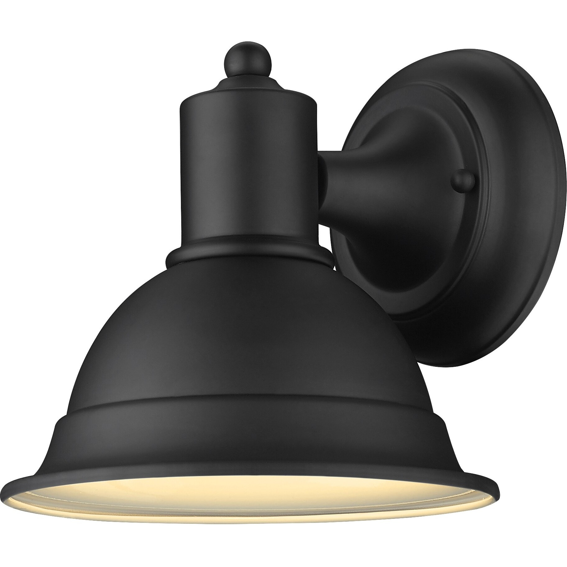 Matte Black Aluminum Wall Sconce