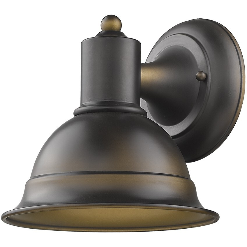 Antique Bronze Aluminum Wall Sconce