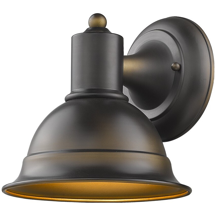 Antique Bronze Aluminum Wall Sconce
