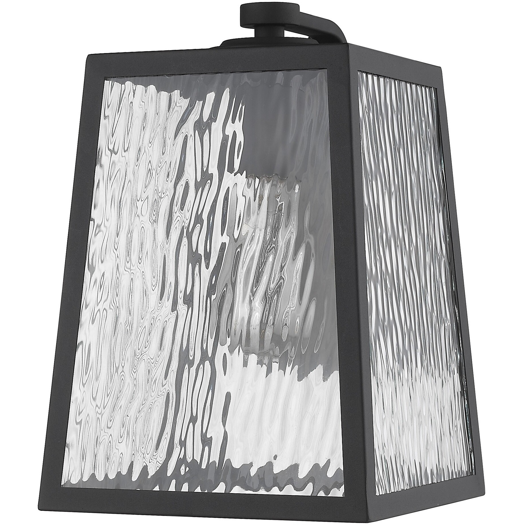 Hirche 1-Light Matte Black Wall Light