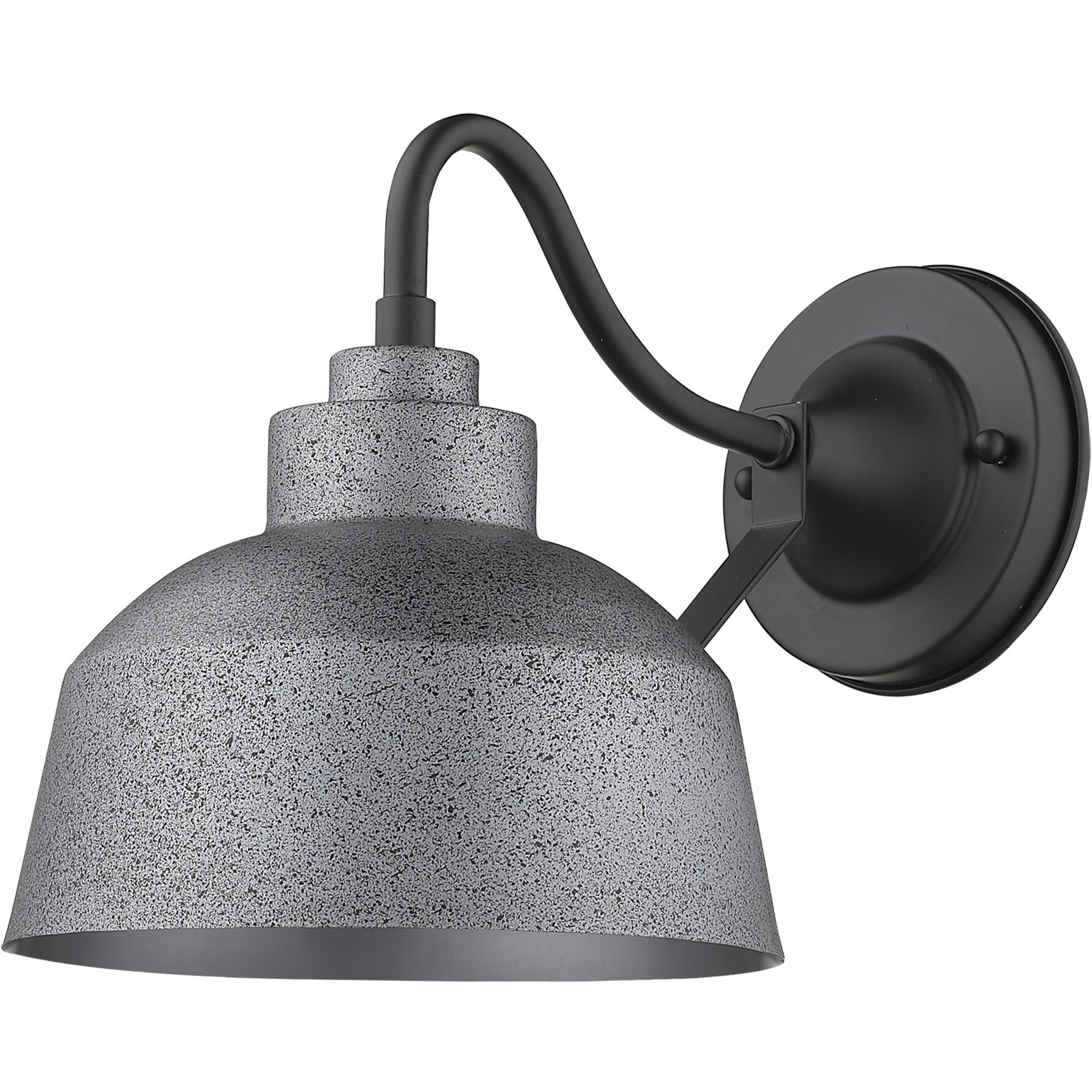 Barnes 1-Light Gray Wall Light