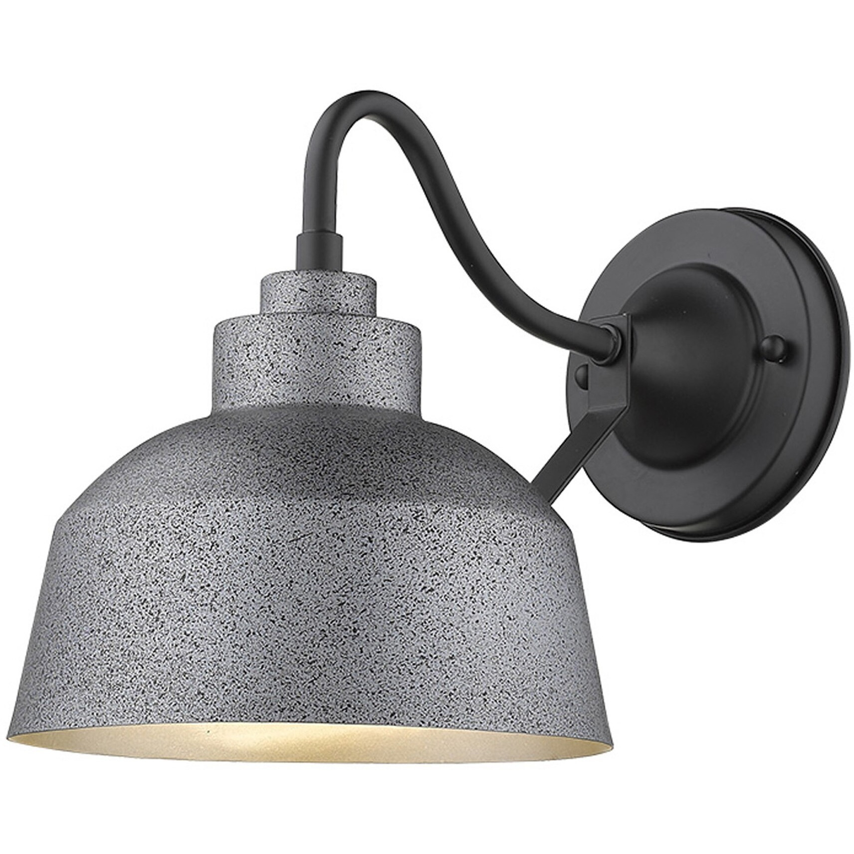 Barnes 1-Light Gray Wall Light
