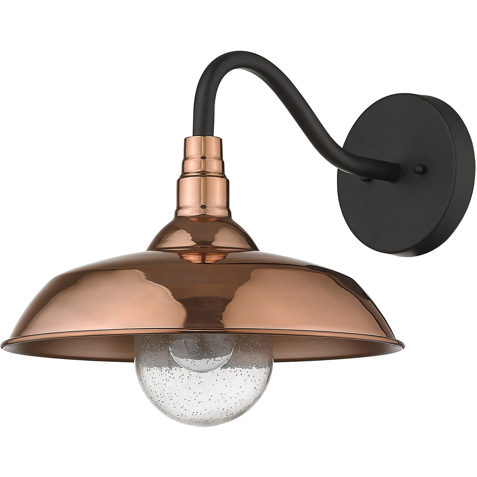 Burry 1-Light Copper Wall Light
