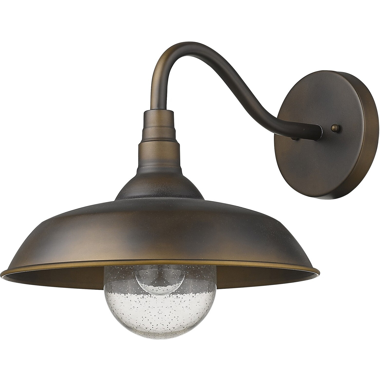 Burry 1-Light Oil-Rubbed Bronze Wall Light