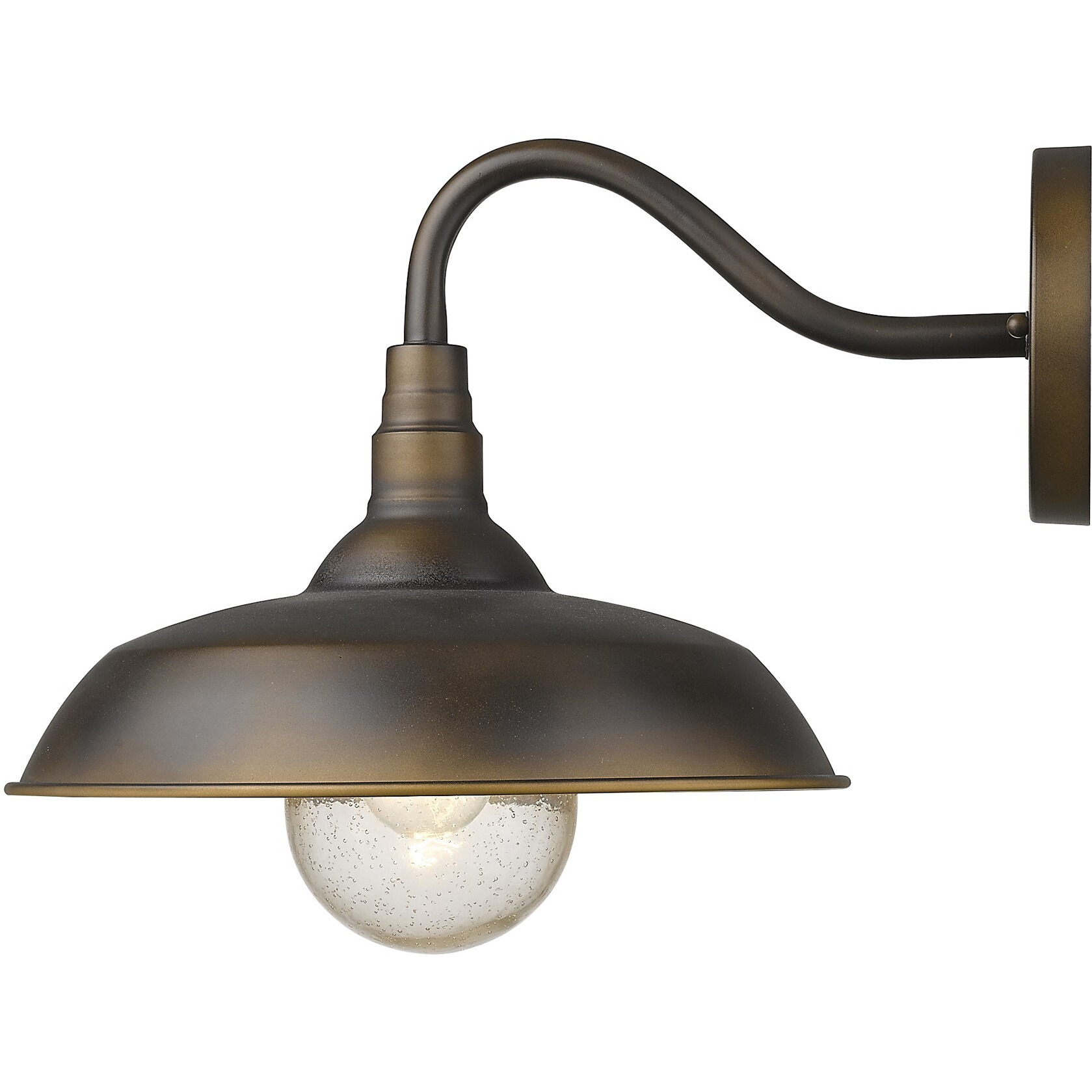 Burry 1-Light Oil-Rubbed Bronze Wall Light