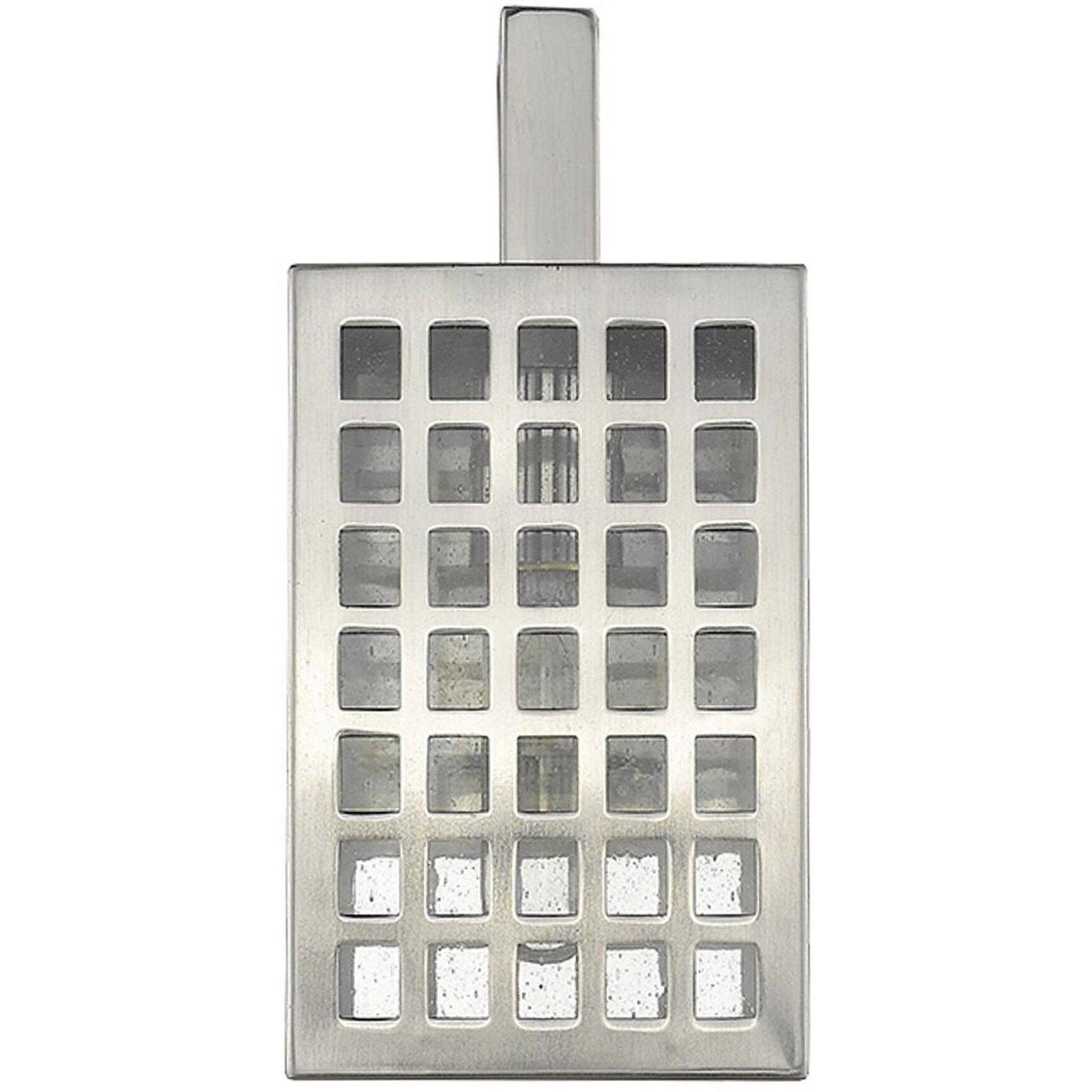 Letzel 1-Light Satin Nickel Wall Light