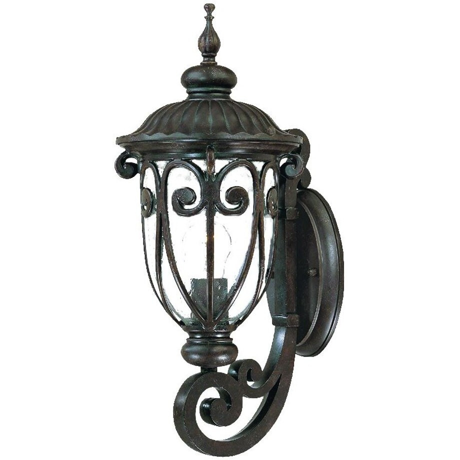 Traditional Dark Brown Wall Sconce