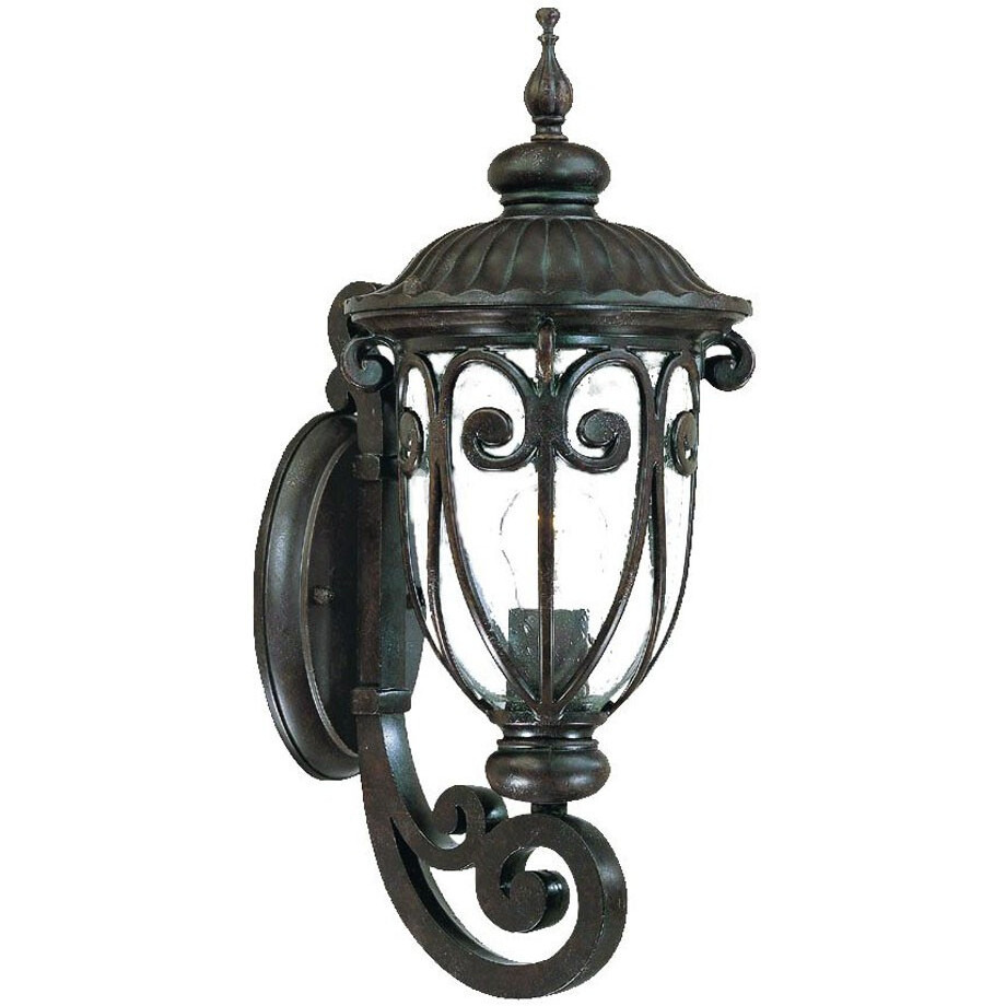 Traditional Dark Brown Wall Sconce