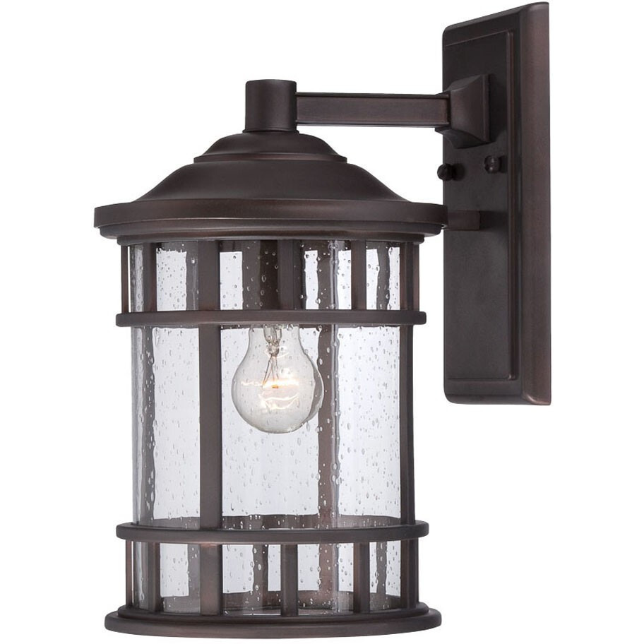 Xl Antique Bronze Canister Wall Light