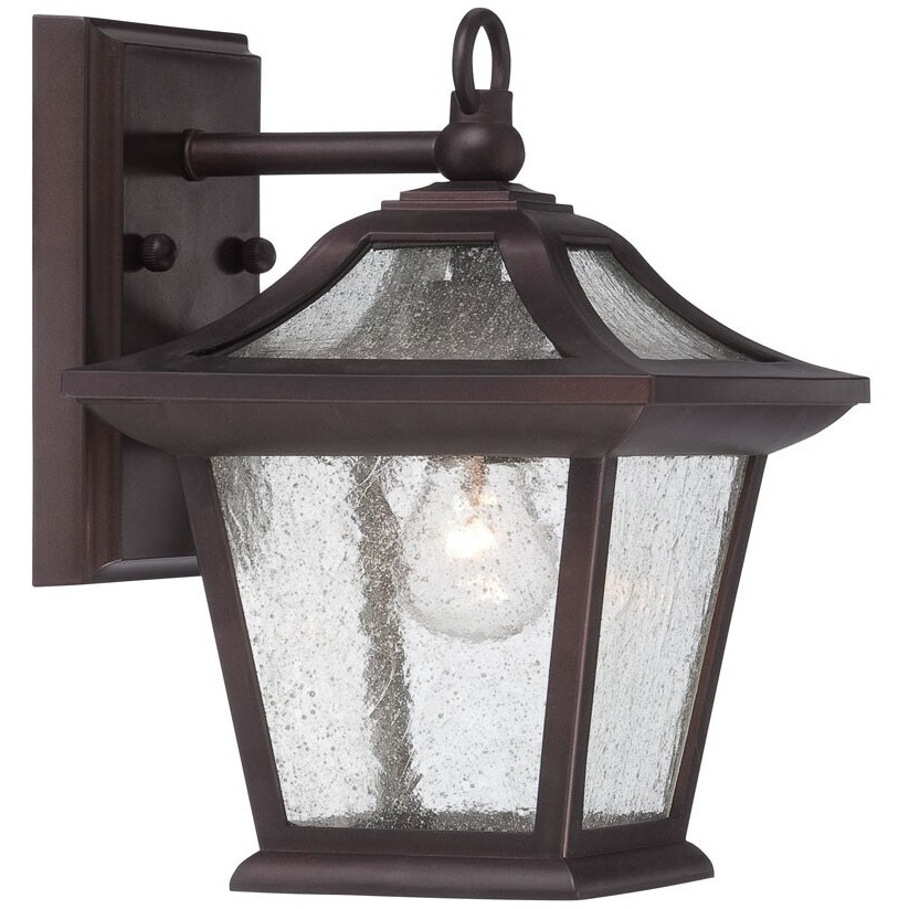 Antique Bronze Birdhouse Shape Outdoor Wall Light