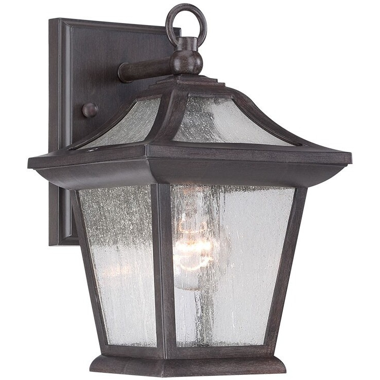 Matte Black Birdhouse Shape Outdoor Wall Light