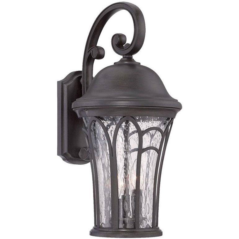 Matte Black Tapered Goblet Wall Light