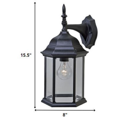 Xl White Clear Glass Swing Arm Wall Light