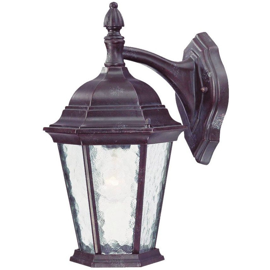 Two Light Brown Hanging Carousel Wall Light