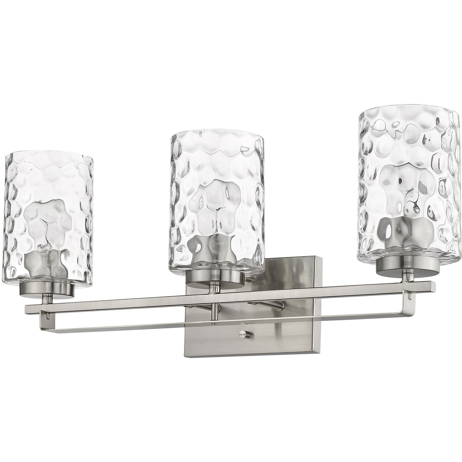 Livvy 3-Light Satin Nickel Vanity