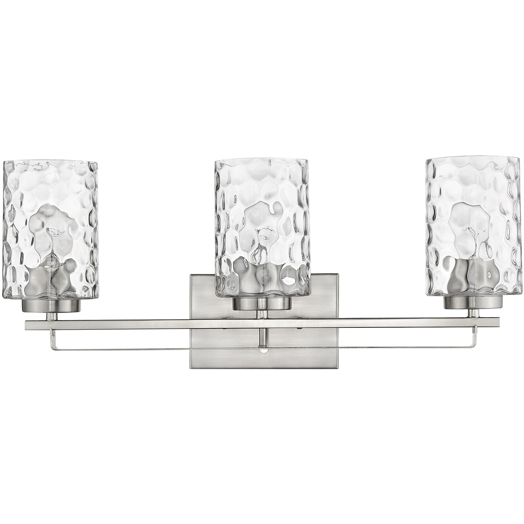 Livvy 3-Light Satin Nickel Vanity