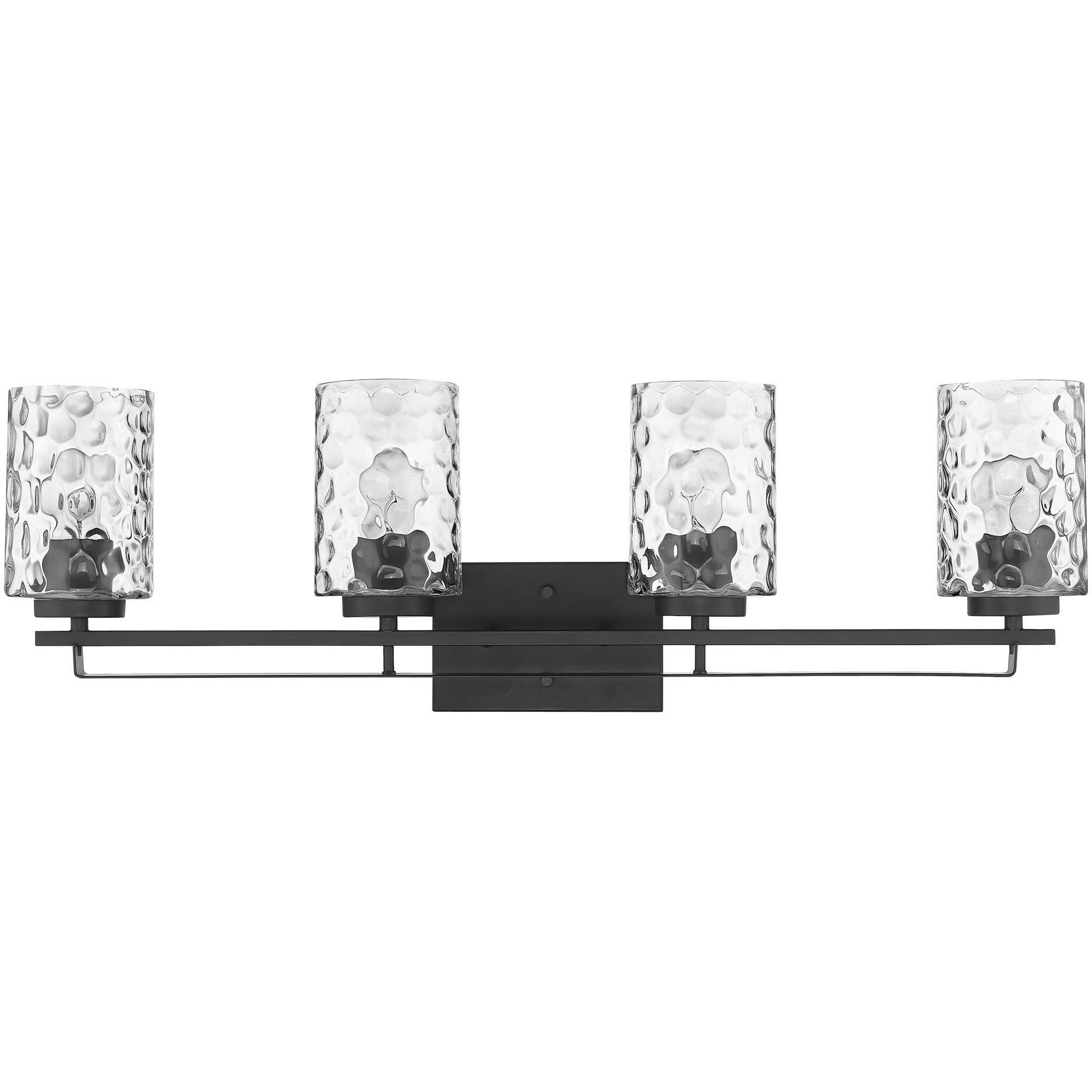 Livvy 4-Light Matte Black Vanity