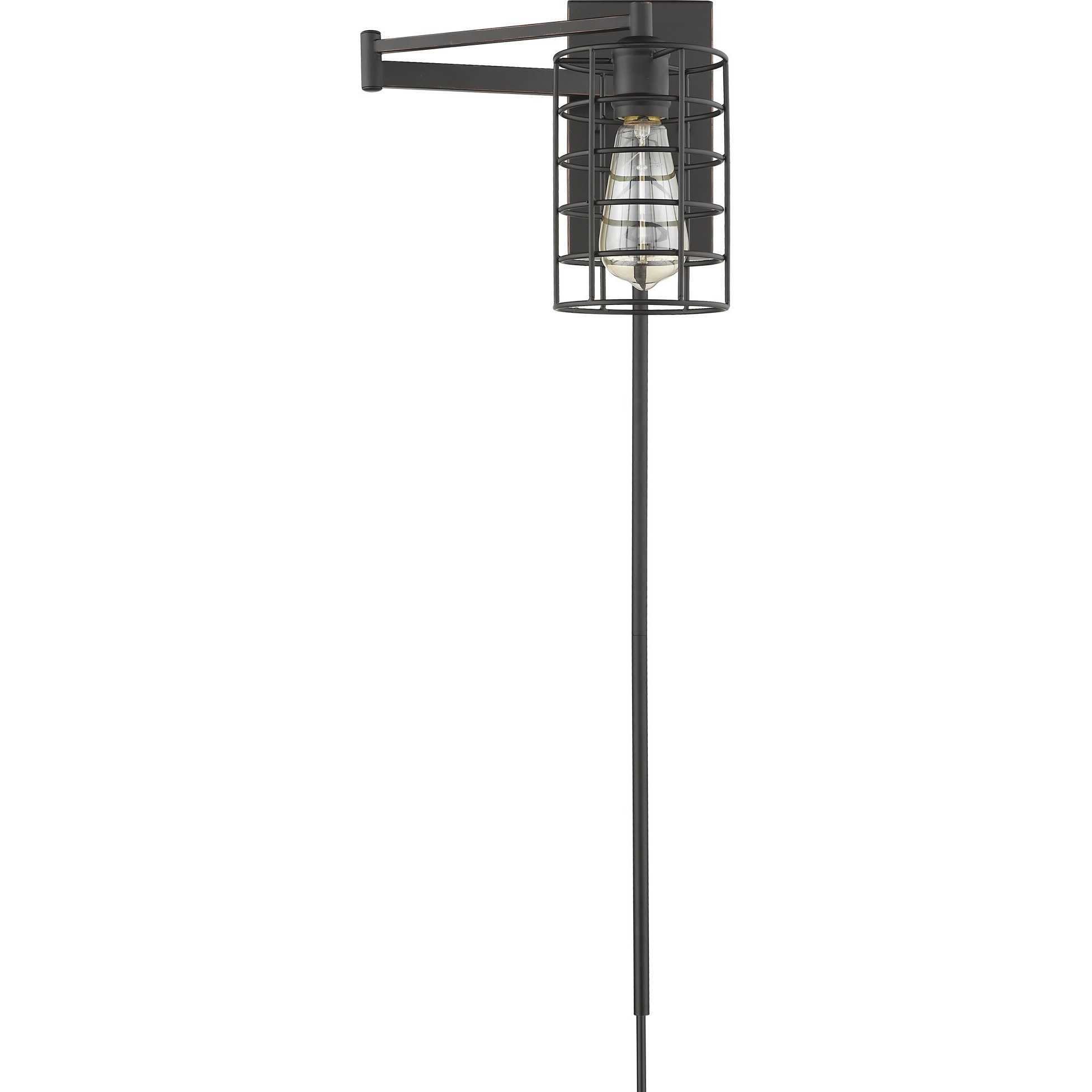Industrial Bronze Metal Wall Sconce